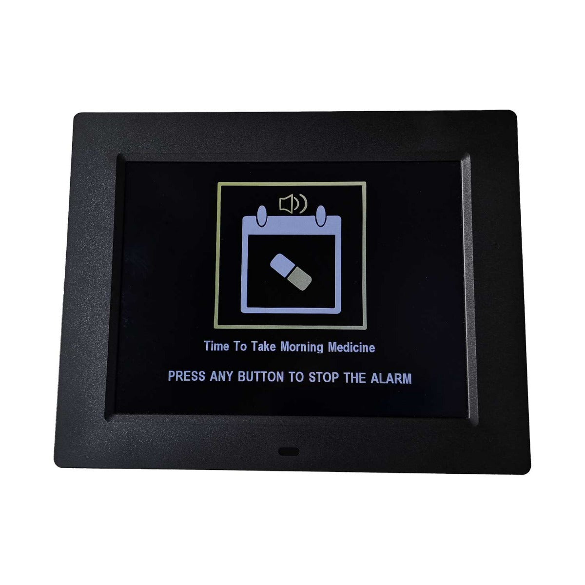 Dementia Clock with Medication Reminders & Selectable Analogue/Digital Displays (8 inch)