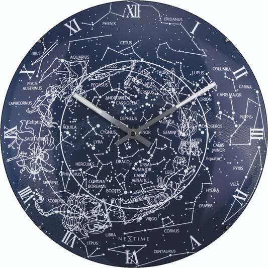 Milky Way dome Wall Clock 35cm - TickTockClocks