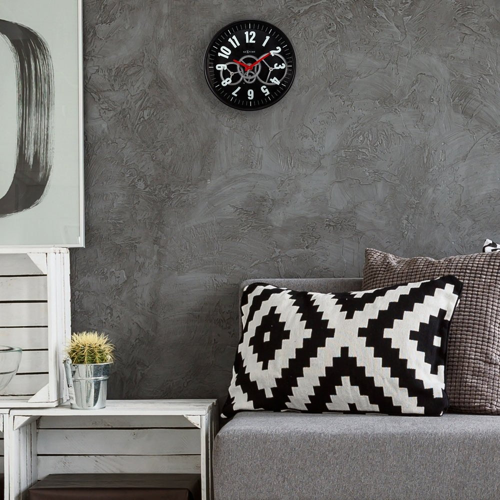 Modern Gear Clock Wall Clock 36cm - TickTockClocks