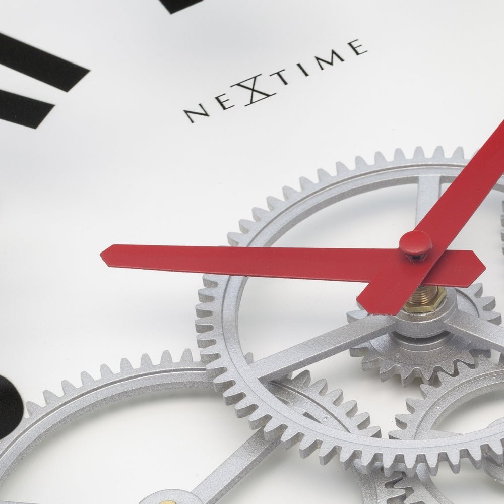 Modern Gear Clock Wall Clock 36cm - TickTockClocks