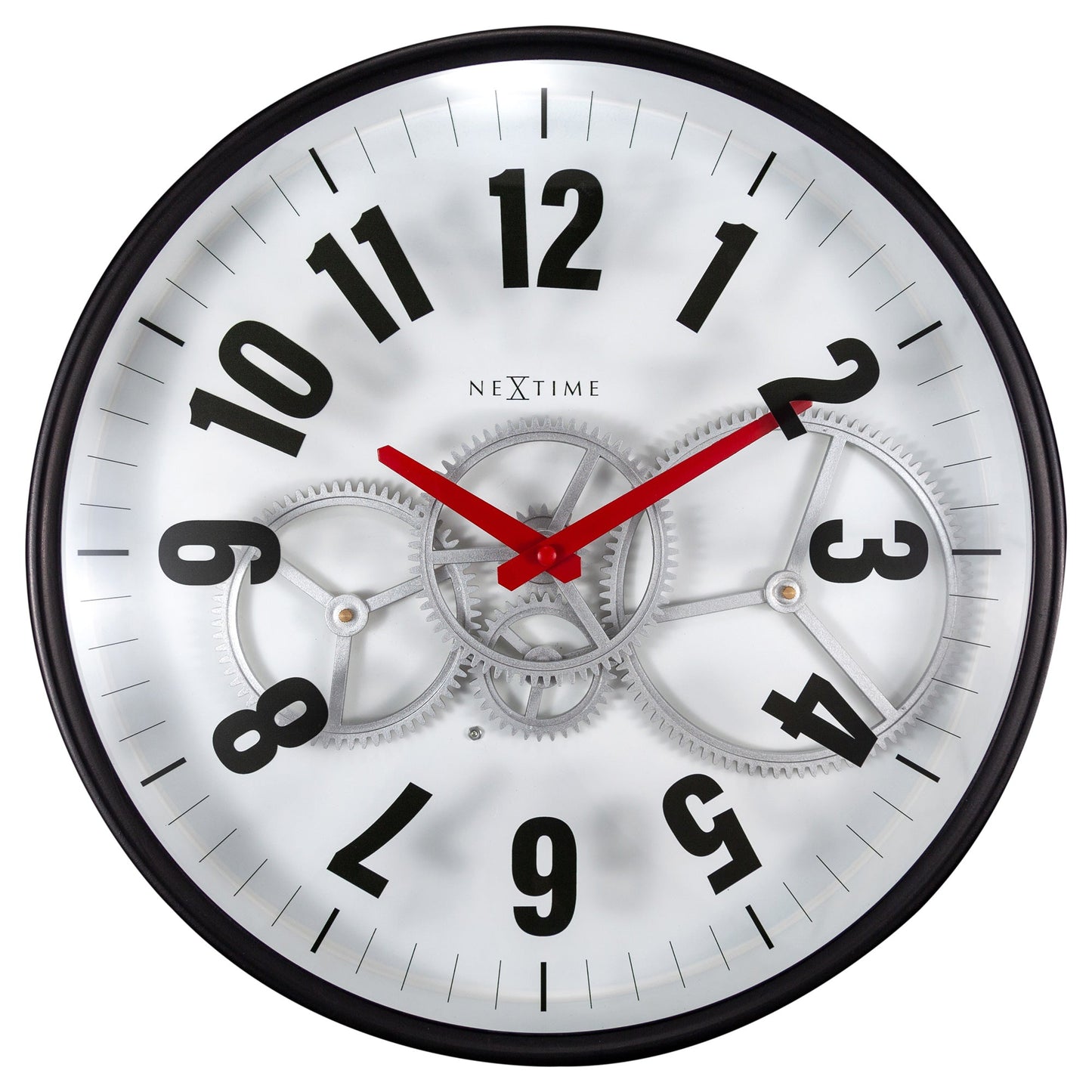 Modern Gear Clock Wall Clock 36cm - TickTockClocks