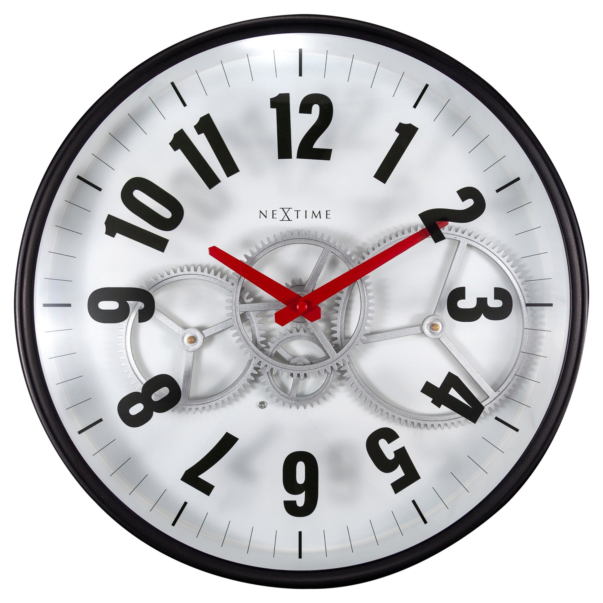 Modern Gear Clock Wall Clock 36cm - TickTockClocks