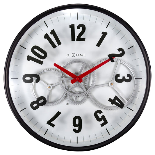 Modern Gear Clock Wall Clock 36cm - TickTockClocks