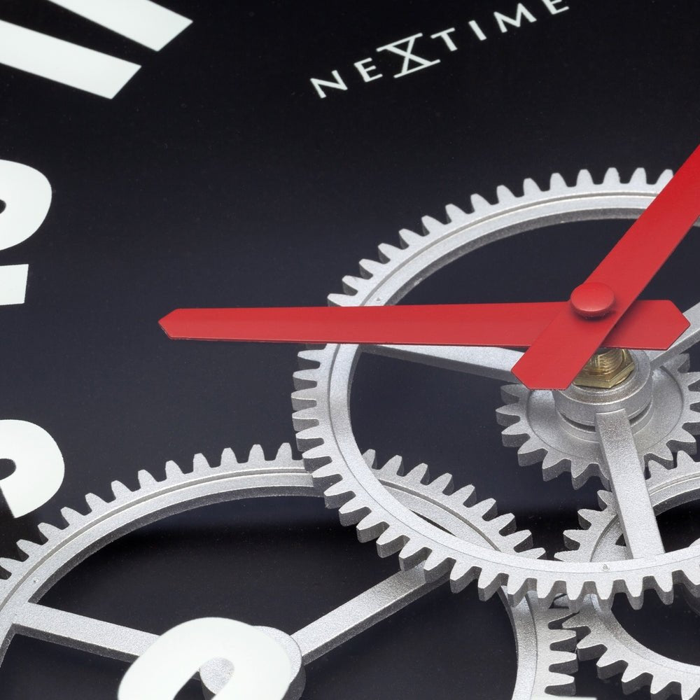 Modern Gear Clock Wall Clock 36cm - TickTockClocks