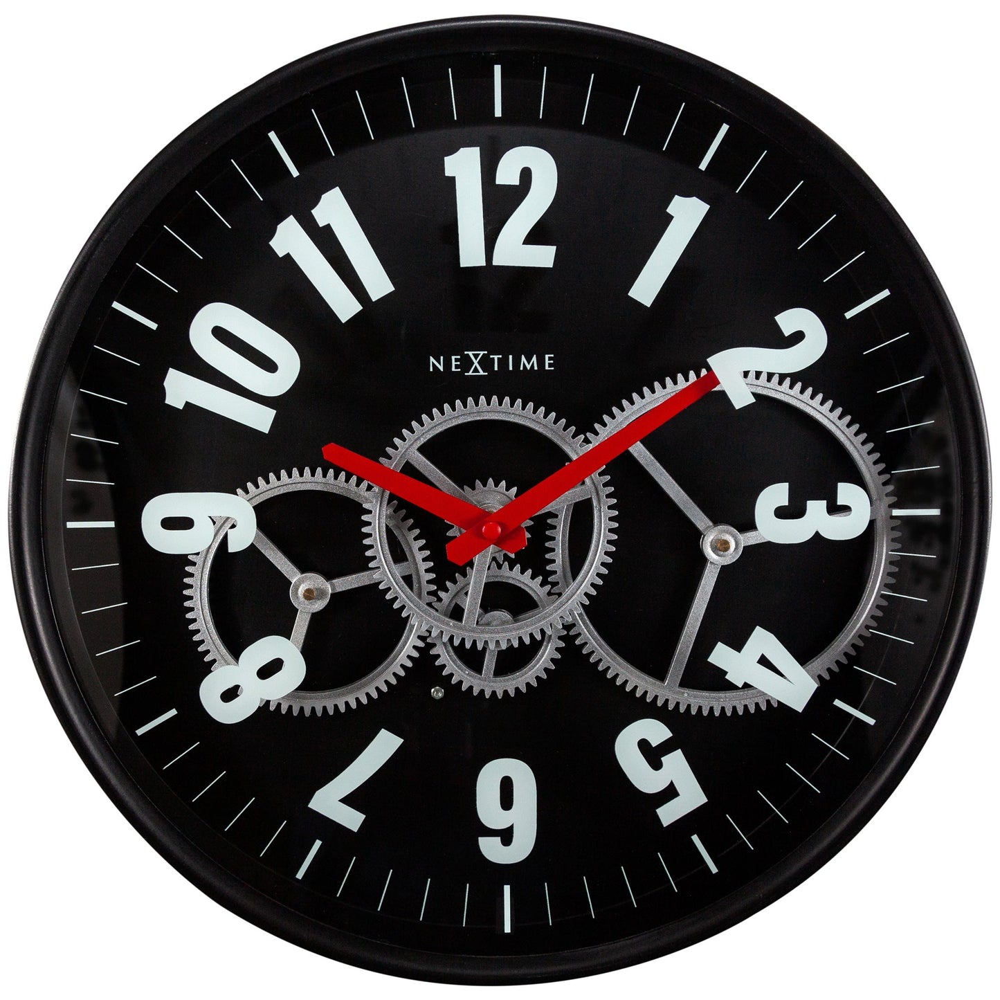 Modern Gear Clock Wall Clock 36cm - TickTockClocks