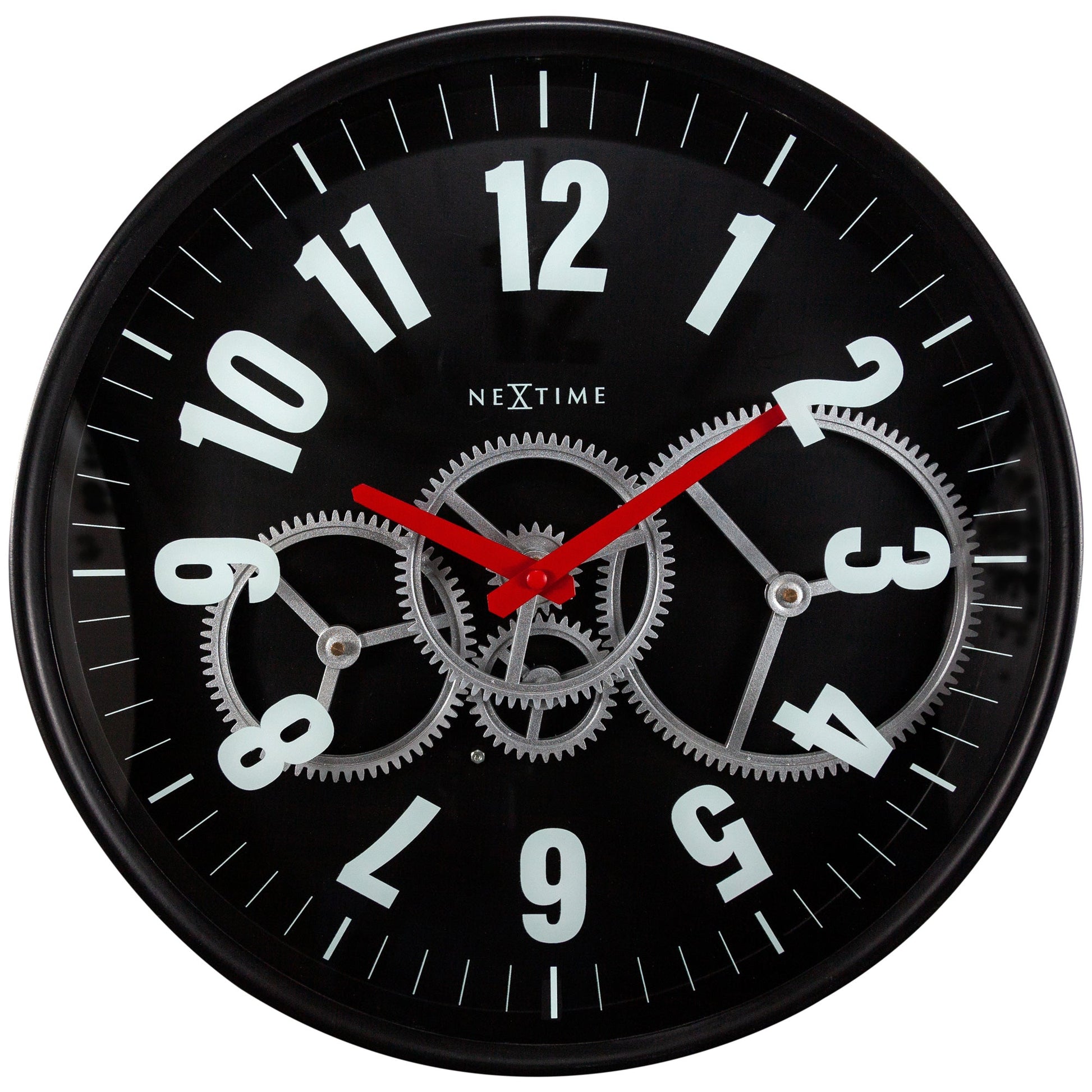 Modern Gear Clock Wall Clock 36cm - TickTockClocks