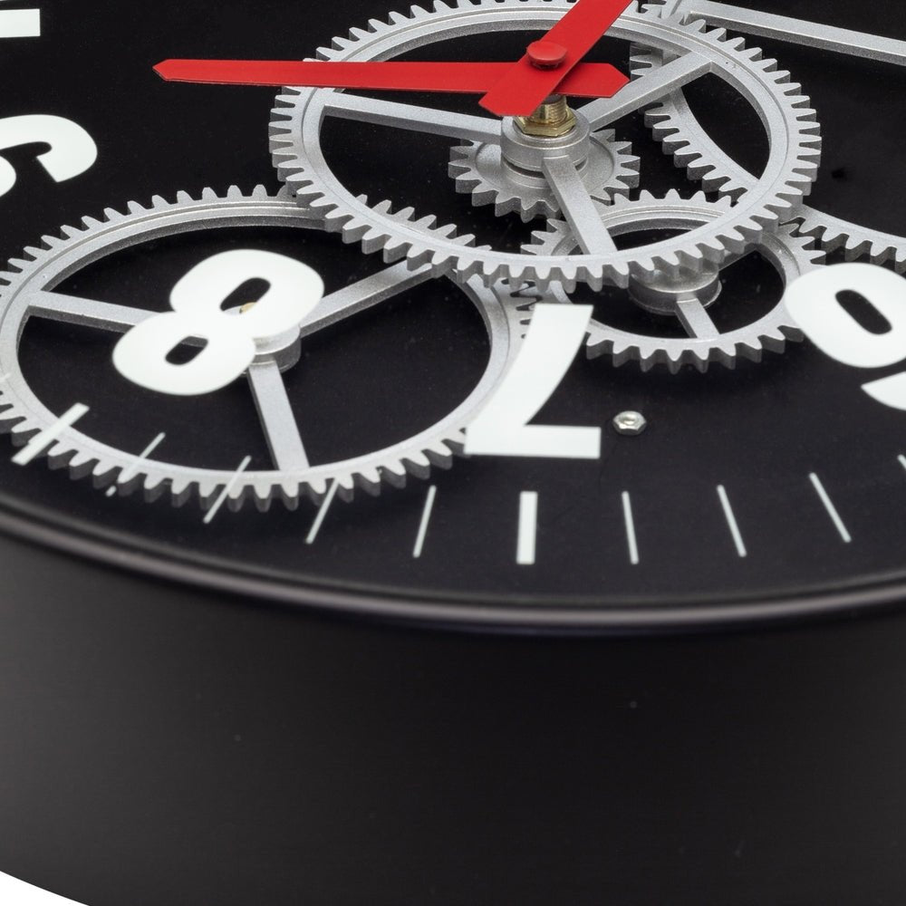 Modern Gear Clock Wall Clock 36cm - TickTockClocks