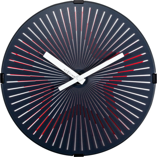 Motion Star Red Wall Clock 30cm - TickTockClocks