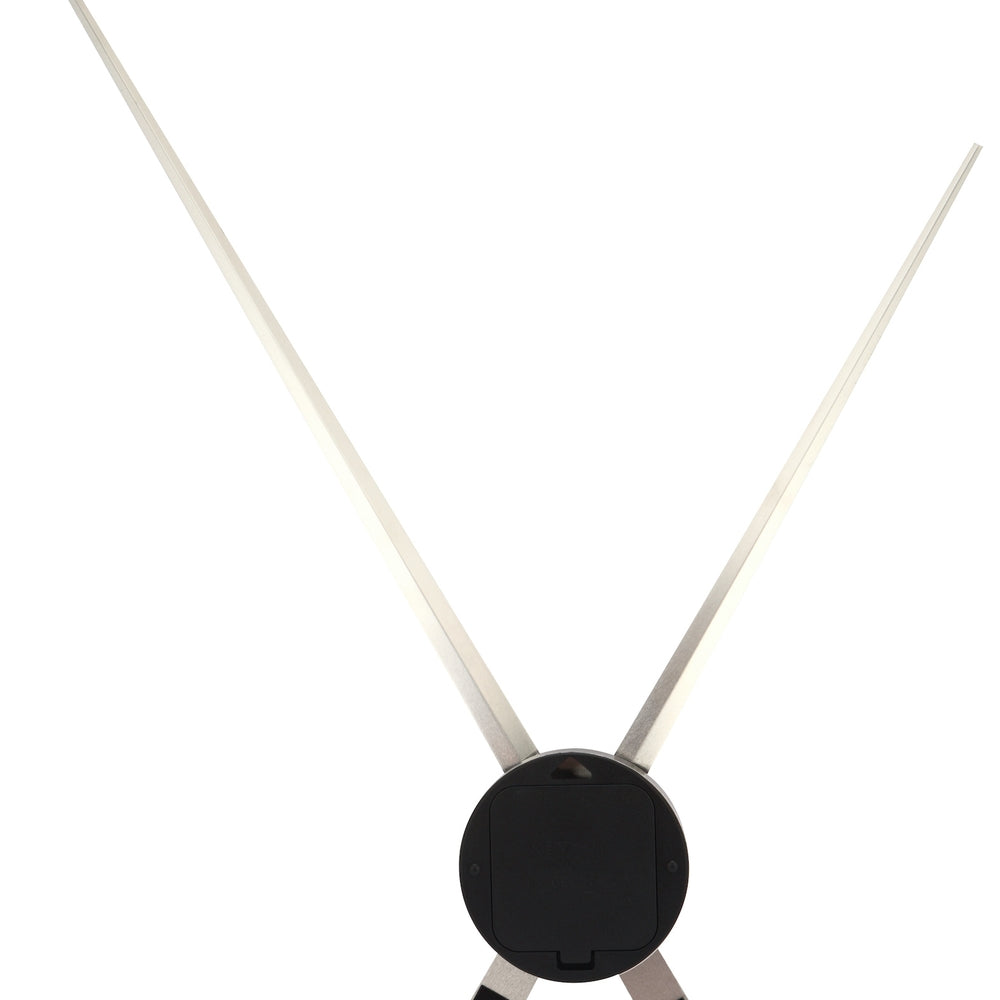 Black Hands Wall Clock 85cm