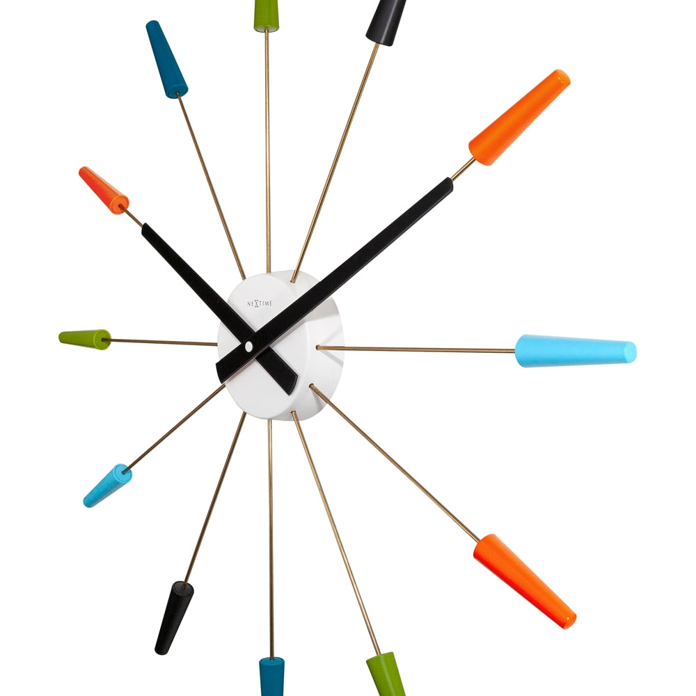 Plug Inn Wall Clock 20cm