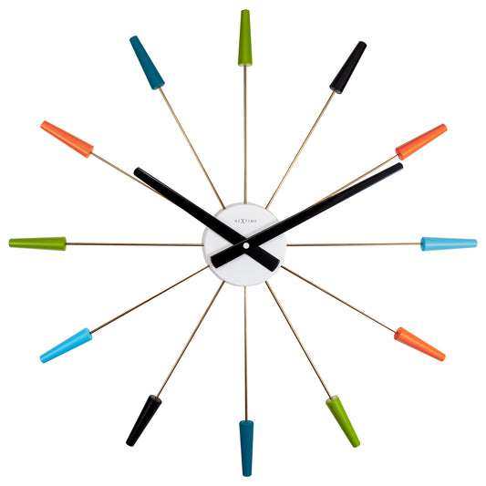 Plug Inn Wall Clock 20cm