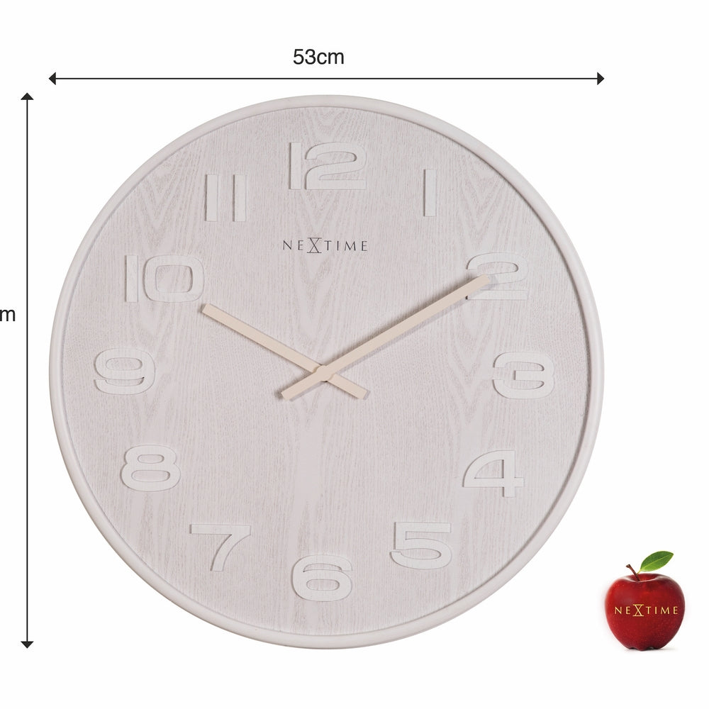 Wood Wood Big Wall Clock 52cm