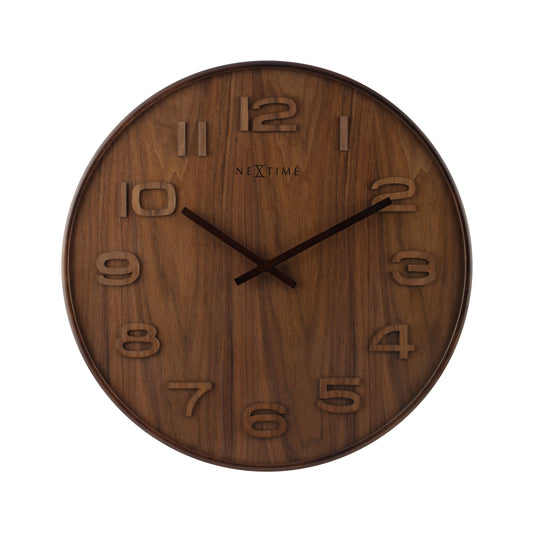 Wood Wood Wall Clock 35cm