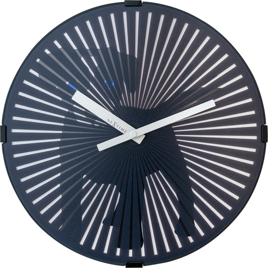 Clock Black Dog Wall Clock 30cm