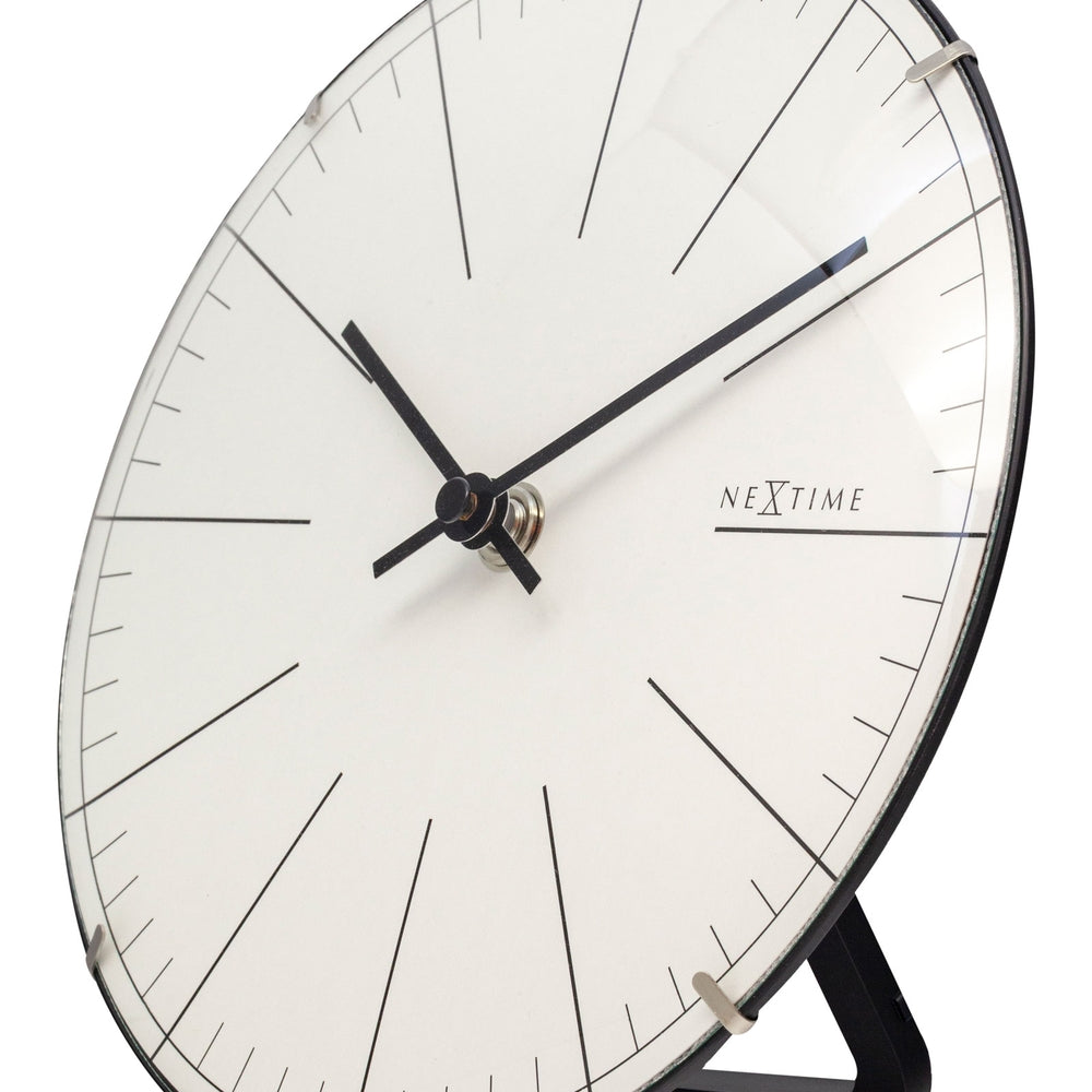 Stripe Mini Dome Wall Clock 20cm
