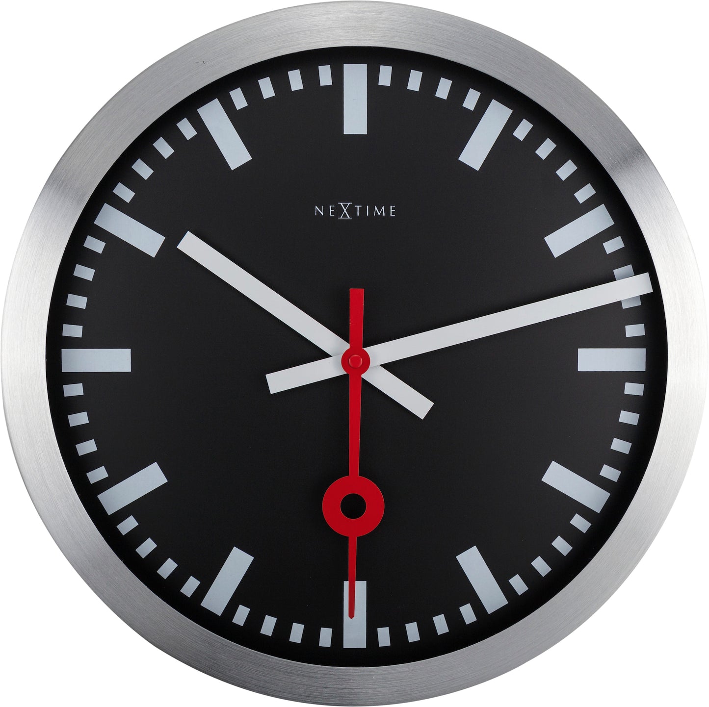 Station Stripe Wall Clock 35cm