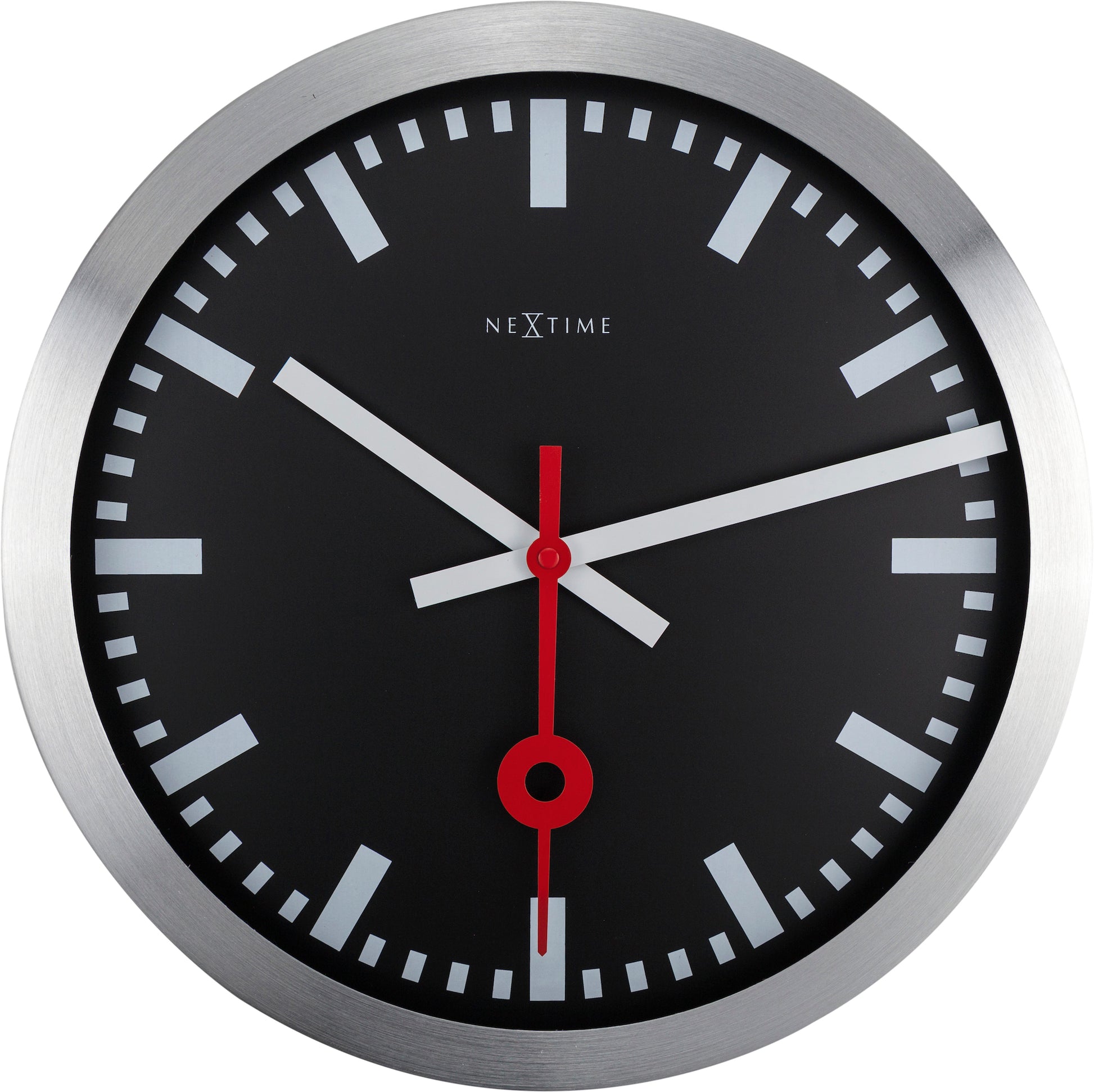 Station Stripe Wall Clock 35cm