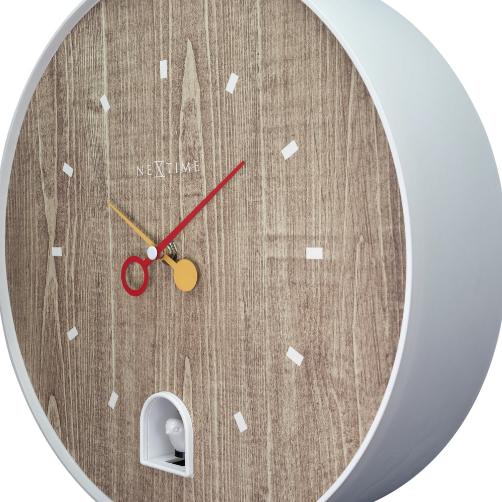 Nightingale White Wall Clock 30cm