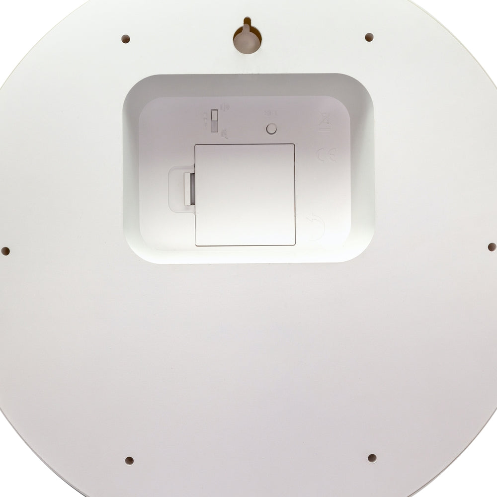 Nightingale White Wall Clock 30cm