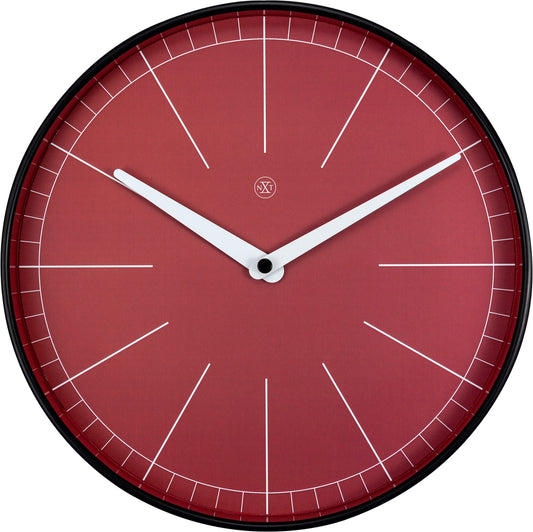 Red Axel Wall Clock 25cm