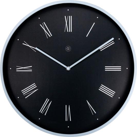 Black Felix Wall Clock 40cm
