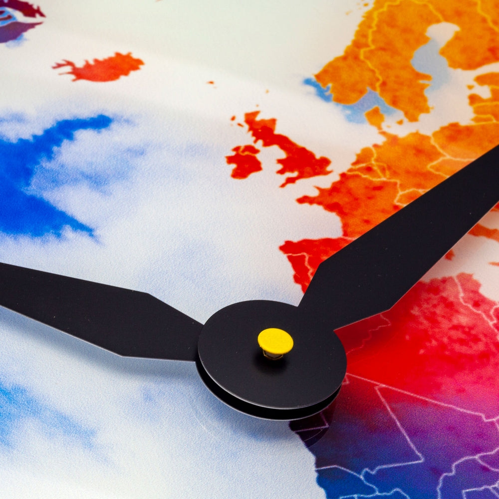 Colorful World Wall Clock 43cm