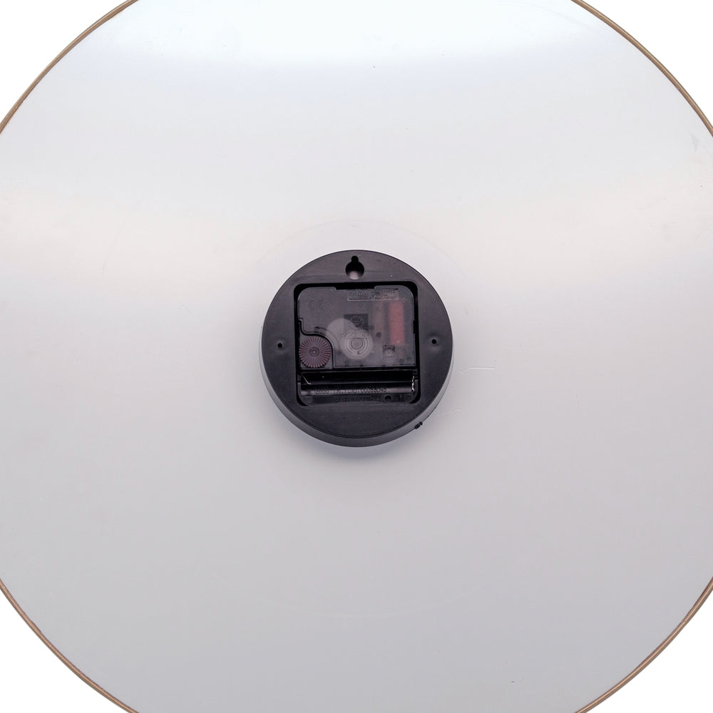 Black Marble Wall Clock 40cm