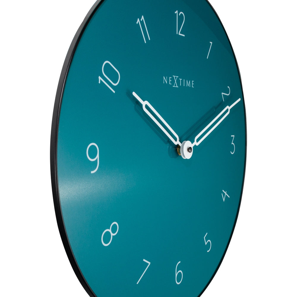 Green Carousel Wall Clock 40cm