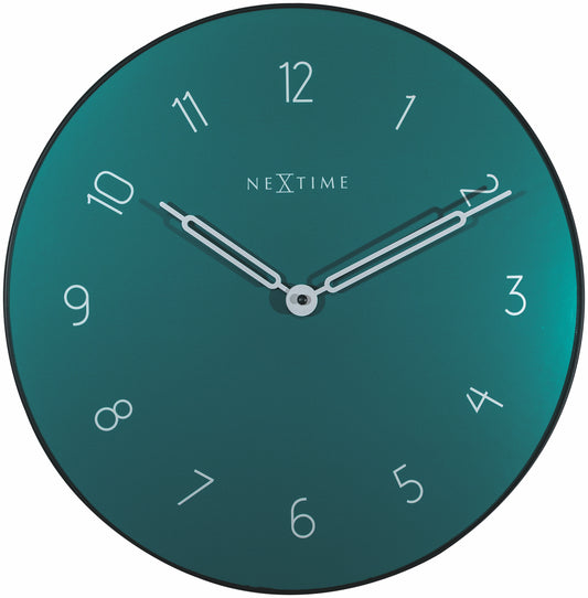 Green Carousel Wall Clock 40cm