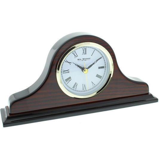 Napoleon Shaped Wooden Mantel Clock 24.5cm - TickTockClocks
