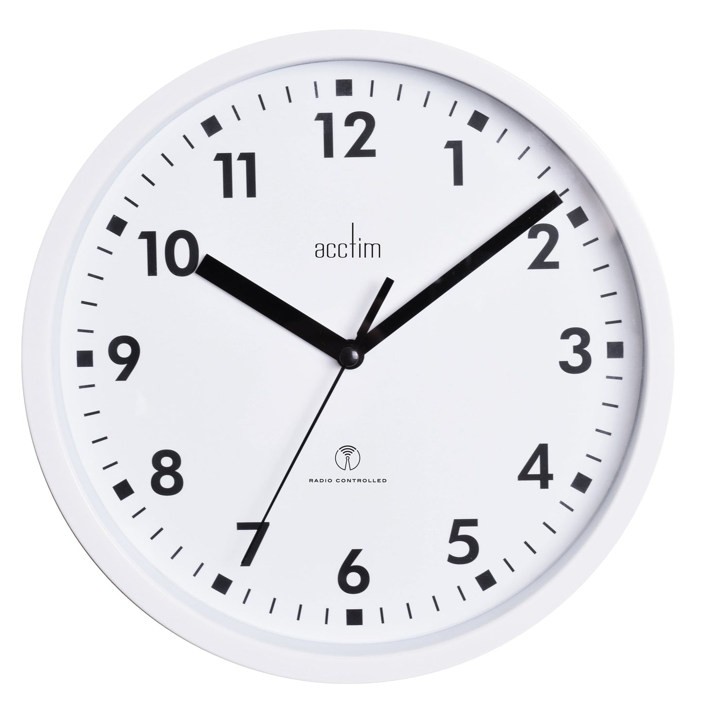 Nardo Radio Controlled Wall Clock 20cm - TickTockClocks
