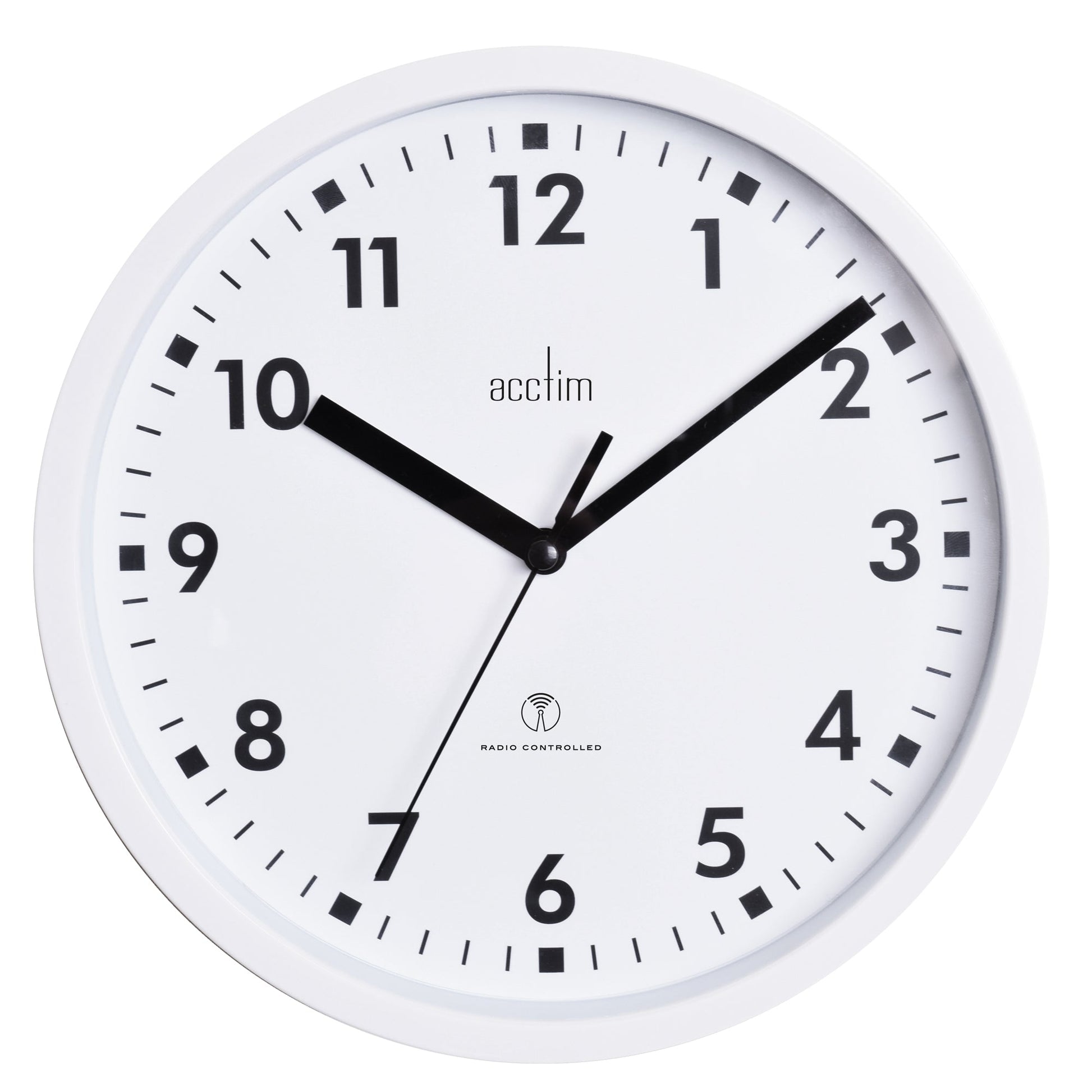 Nardo Radio Controlled Wall Clock 20cm - TickTockClocks