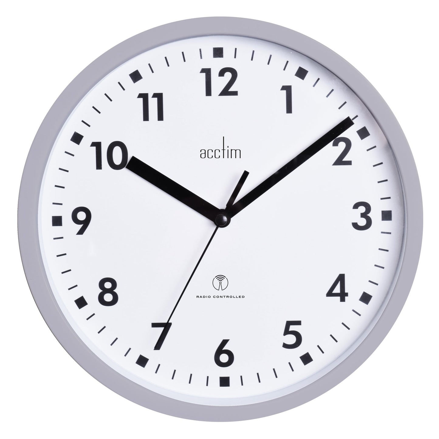 Nardo Radio Controlled Wall Clock 20cm - TickTockClocks
