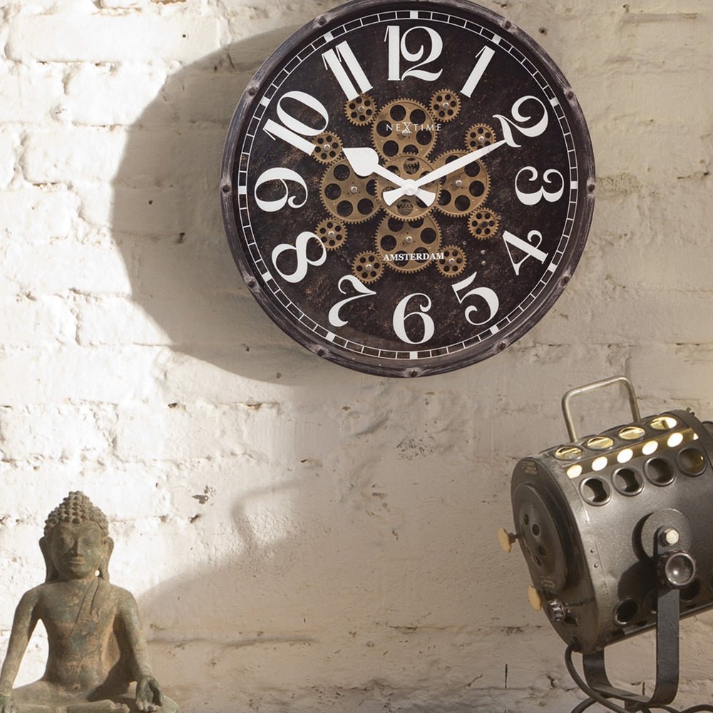 NeXtime Wall Clock 50cm - TickTockClocks