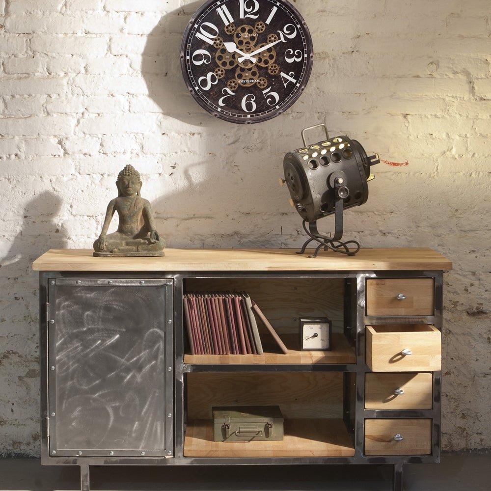 NeXtime Wall Clock 50cm - TickTockClocks