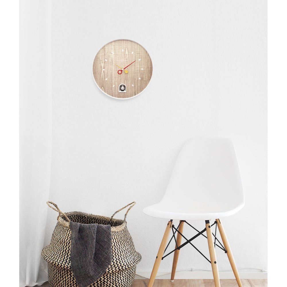 Nightingale White Wall Clock 30cm - TickTockClocks