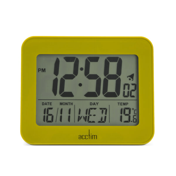 Otto Digital Alarm Clock 10cm - TickTockClocks