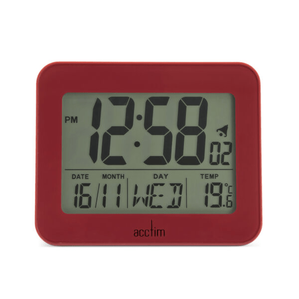 Otto Digital Alarm Clock 10cm - TickTockClocks