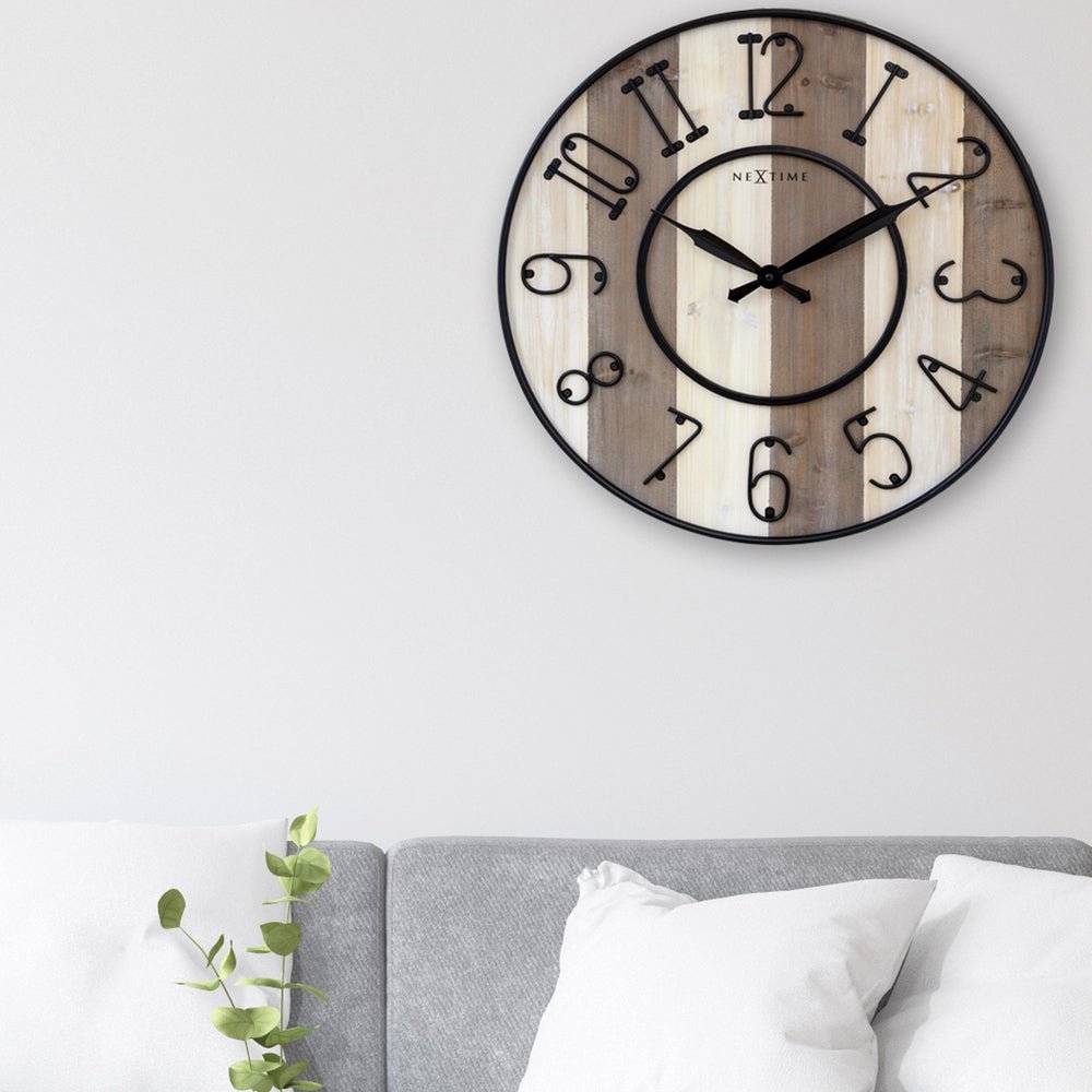 Oxford NeXtime Wall Clock 50cm - TickTockClocks