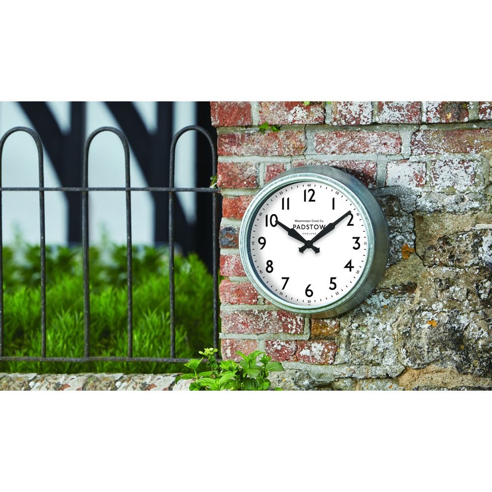 Padstow Outdoor Wall Clock 38cm - TickTockClocks