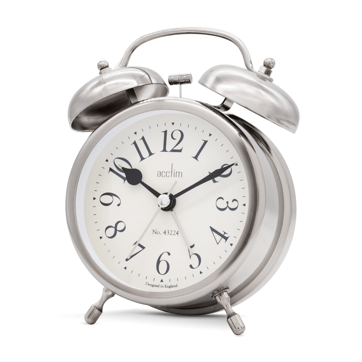 Pembridge Analogue Alarm Clock 13cm - TickTockClocks