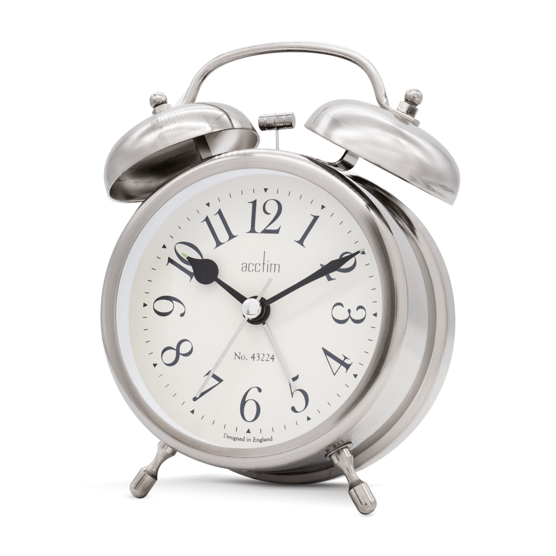 Pembridge Analogue Alarm Clock 13cm - TickTockClocks
