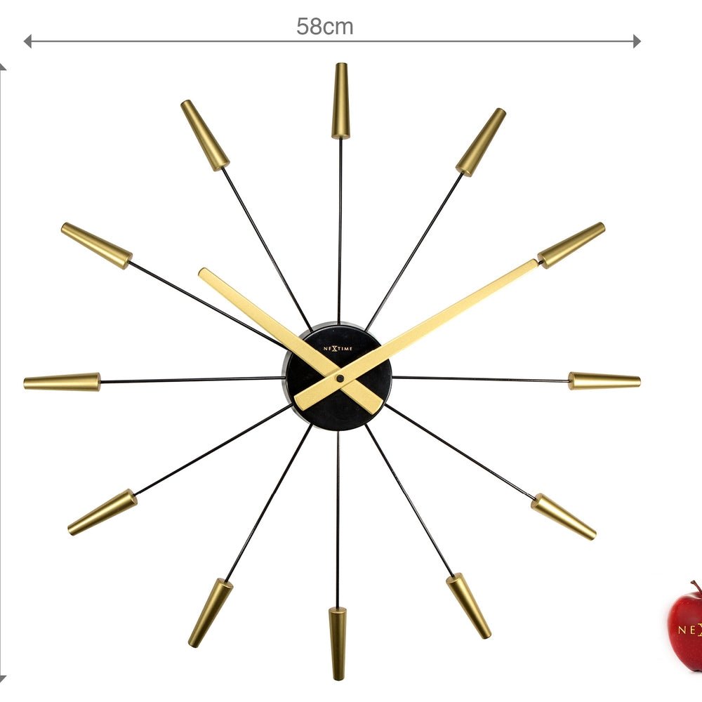 Plug Inn Wall Clock 58cm - TickTockClocks