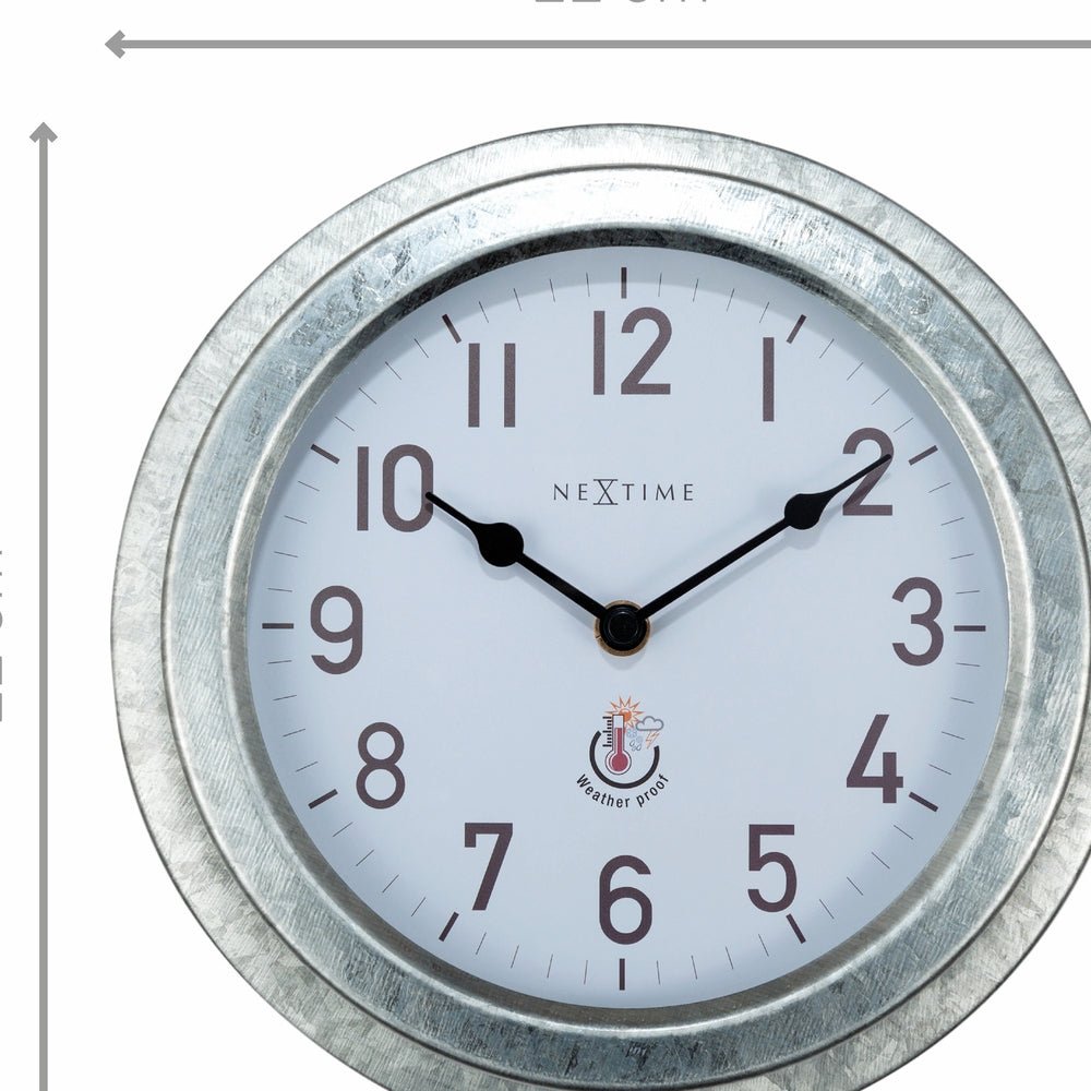 Poppy Wall Clock 22cm - TickTockClocks