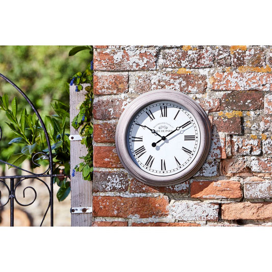 Biarritz Outdoor Wall Clock 30cm
