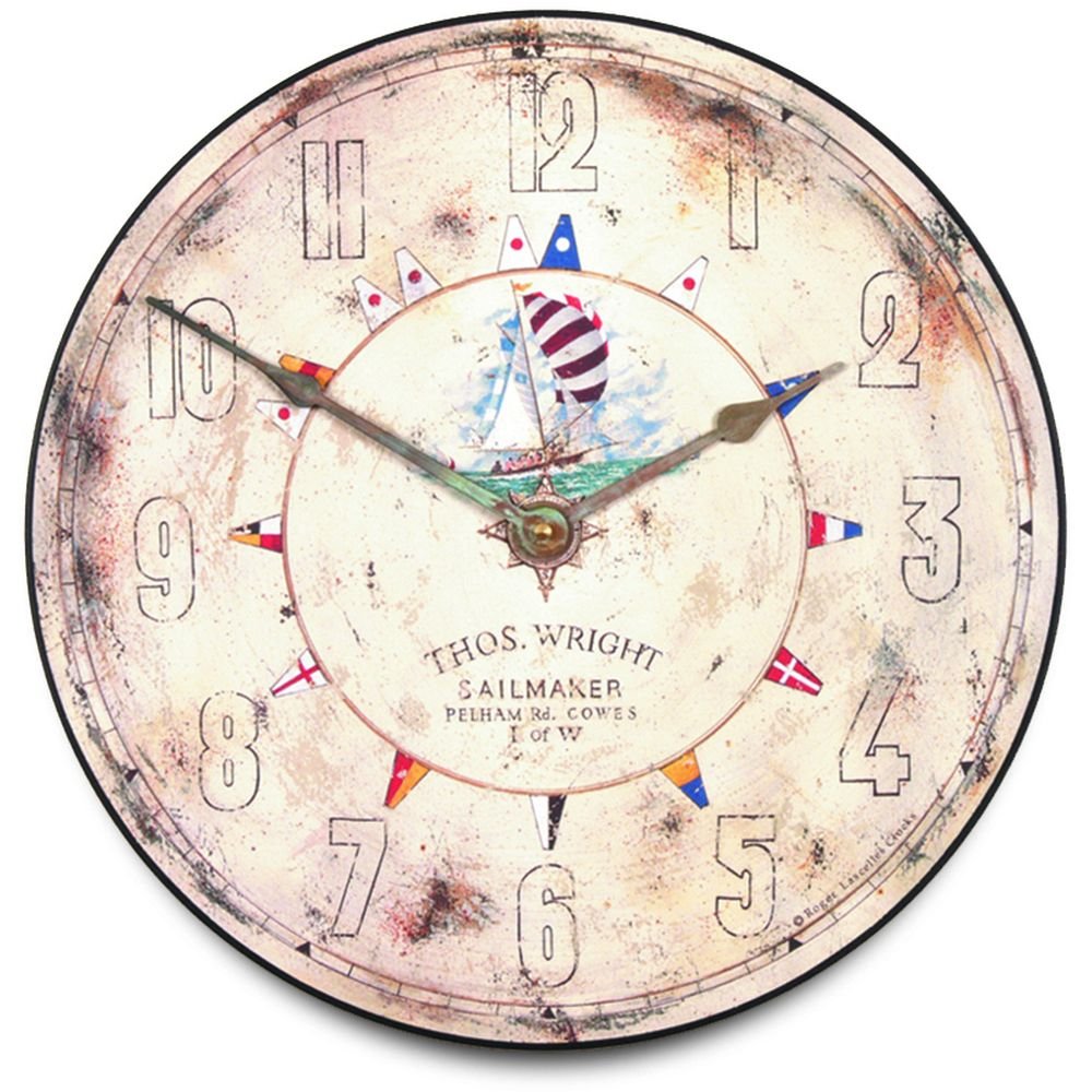 Sail Wall Clock 36cm - TickTockClocks