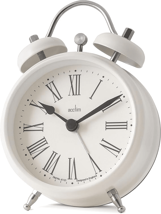 Shefford Analogue Alarm Clock 13cm - TickTockClocks