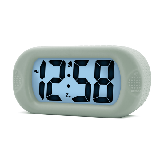 Silicone Smartlite® Digital Alarm Clock 14cm - TickTockClocks