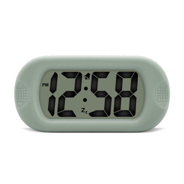 Silicone Smartlite® Digital Alarm Clock 14cm - TickTockClocks