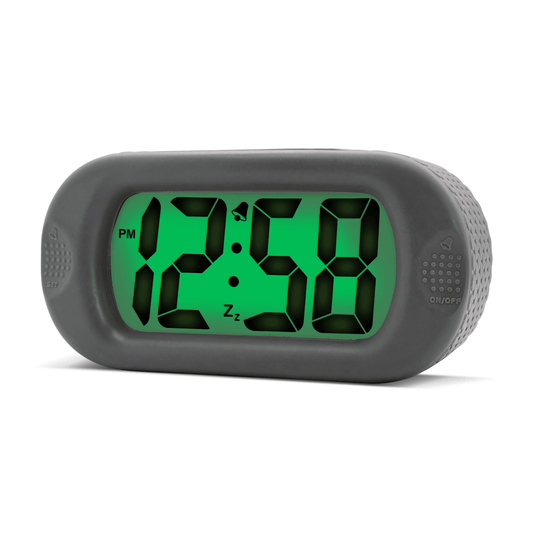 Silicone Smartlite® Digital Alarm Clock 14cm - TickTockClocks